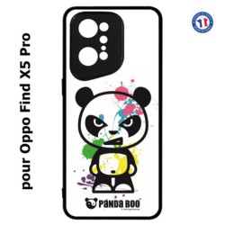 Coque pour Oppo Find X5 PRO PANDA BOO© paintball color flash - coque humour