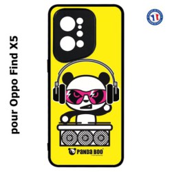 Coque pour Oppo Find X5 PANDA BOO© DJ music - coque humour