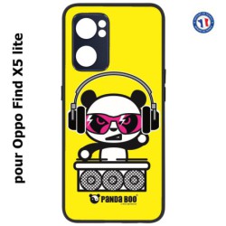 Coque pour Oppo Find X5 lite PANDA BOO© DJ music - coque humour