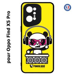 Coque pour Oppo Find X5 PRO PANDA BOO© DJ music - coque humour