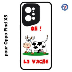 Coque pour Oppo Find X5 Oh la vache - coque humoristique