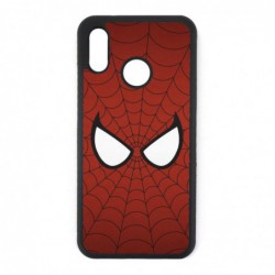 Coque noire pour Huawei P30 Lite les yeux de Spiderman - Spiderman Eyes - toile Spiderman