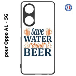 Coque pour Oppo A1 - 5G Save Water Drink Beer Humour Bière