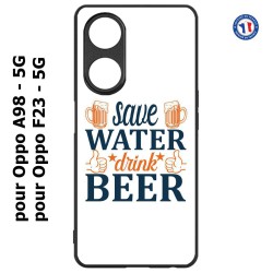 Coque pour Oppo A98 - 5G Save Water Drink Beer Humour Bière