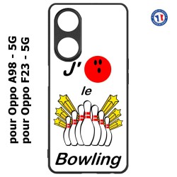 Coque pour Oppo F23 - 5G J'aime le Bowling