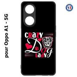 Coque pour Oppo A1 - 5G Crazy Dog Lady - Chien