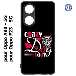 Coque pour Oppo A98 - 5G Crazy Dog Lady - Chien
