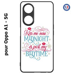 Coque pour Oppo A1 - 5G Kiss me now Midnight is past my Bedtime amour embrasse-moi