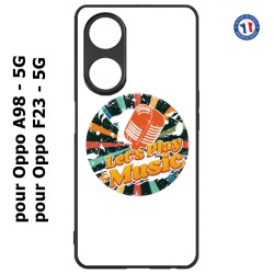 Coque pour Oppo F23 - 5G coque thème musique grunge - Let's Play Music