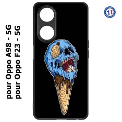 Coque pour Oppo A98 - 5G Ice Skull - Crâne Glace - Cône Crâne - skull art