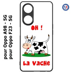 Coque pour Oppo A98 - 5G Oh la vache - coque humoristique