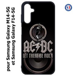 Coque pour Samsung Galaxy M14-5G et F14-5G groupe rock AC/DC musique rock ACDC