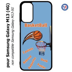 Coque pour Samsung Galaxy M13 (4G) fan Basket