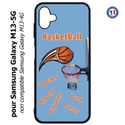 Coque pour Samsung Galaxy M13-5G fan Basket