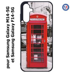 Coque pour Samsung Galaxy M14-5G et F14-5G Cabine téléphone Londres - Cabine rouge London