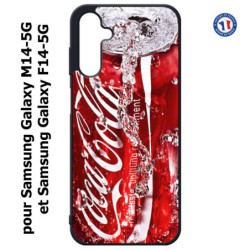 Coque pour Samsung Galaxy M14-5G et F14-5G Coca-Cola Rouge Original