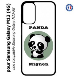 Coque pour Samsung Galaxy M13 (4G) Panda tout mignon