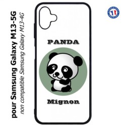 Coque pour Samsung Galaxy M13-5G Panda tout mignon