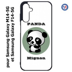 Coque pour Samsung Galaxy M14-5G et F14-5G Panda tout mignon