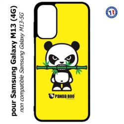 Coque pour Samsung Galaxy M13 (4G) PANDA BOO© Bamboo à pleine dents - coque humour