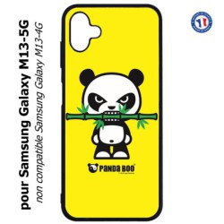 Coque pour Samsung Galaxy M13-5G PANDA BOO© Bamboo à pleine dents - coque humour