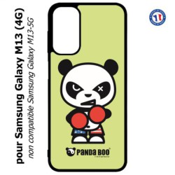 Coque pour Samsung Galaxy M13 (4G) PANDA BOO© Boxeur - coque humour
