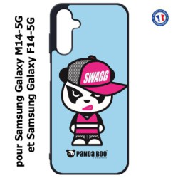 Coque pour Samsung Galaxy M14-5G et F14-5G PANDA BOO© Miss Panda SWAG - coque humour