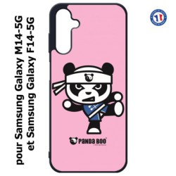 Coque pour Samsung Galaxy M14-5G et F14-5G PANDA BOO© Ninja Kung Fu Samouraï - coque humour