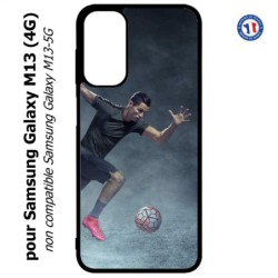 Coque pour Samsung Galaxy M13 (4G) Cristiano Ronaldo club foot Turin Football course ballon