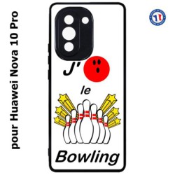 Coque pour Huawei Nova 10 Pro J'aime le Bowling