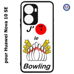 Coque pour Huawei Nova 10 SE J'aime le Bowling