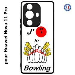 Coque pour Huawei Nova 11 Pro J'aime le Bowling