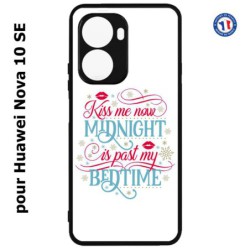 Coque pour Huawei Nova 10 SE Kiss me now Midnight is past my Bedtime amour embrasse-moi