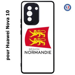 Coque pour Huawei Nova 10 Logo Normandie - Écusson Normandie - 2 léopards