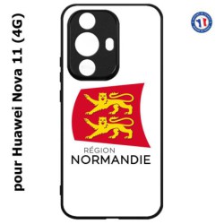 Coque pour Huawei Nova 11 4G Logo Normandie - Écusson Normandie - 2 léopards