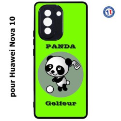 Coque pour Huawei Nova 10 Panda golfeur - sport golf - panda mignon