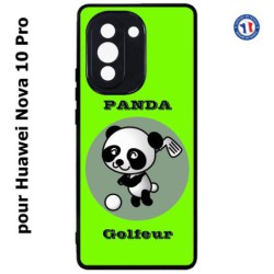 Coque pour Huawei Nova 10 Pro Panda golfeur - sport golf - panda mignon