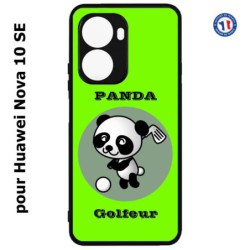 Coque pour Huawei Nova 10 SE Panda golfeur - sport golf - panda mignon