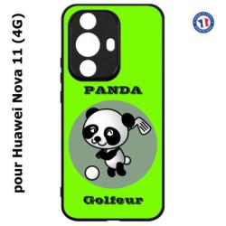 Coque pour Huawei Nova 11 4G Panda golfeur - sport golf - panda mignon