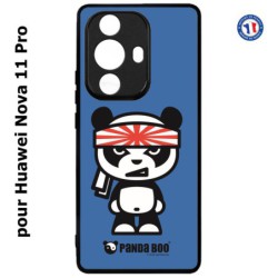 Coque pour Huawei Nova 11 Pro PANDA BOO© Banzaï Samouraï japonais - coque humour