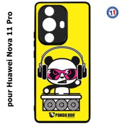 Coque pour Huawei Nova 11 Pro PANDA BOO© DJ music - coque humour
