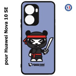 Coque pour Huawei Nova 10 SE PANDA BOO© Ninja Boo noir - coque humour