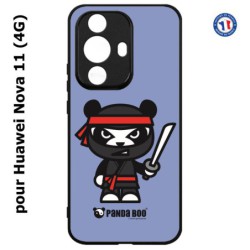 Coque pour Huawei Nova 11 4G PANDA BOO© Ninja Boo noir - coque humour