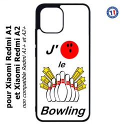 Coque pour Xiaomi Redmi A1 et A2 - J'aime le Bowling