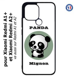 Coque pour Xiaomi Redmi A1+ et A2+ - Panda tout mignon