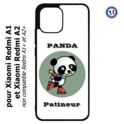 Coque pour Xiaomi Redmi A1 et A2 - Panda patineur patineuse - sport patinage