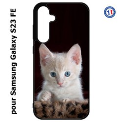 Coque pour Samsung S23 FE - Bébé chat tout mignon - chaton yeux bleus