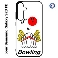 Coque pour Samsung S23 FE - J'aime le Bowling