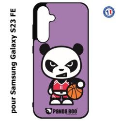 Coque pour Samsung S23 FE - PANDA BOO© Basket Sport Ballon - coque humour