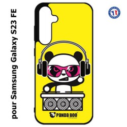 Coque pour Samsung S23 FE - PANDA BOO© DJ music - coque humour